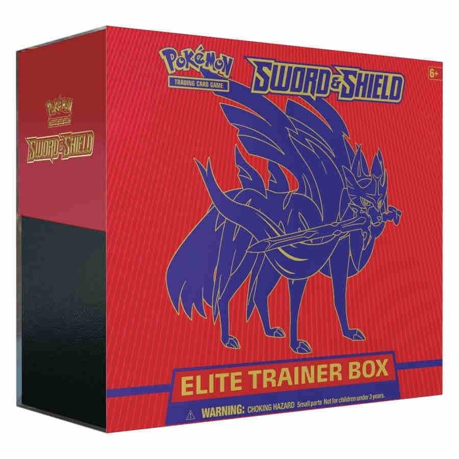 Sword & Shield Elite Trainer Box [Zacian] - SWSH01: Sword & Shield Base Set (SWSH01)