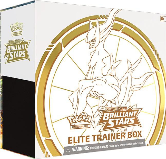 Brilliant Stars Elite Trainer Box - SWSH09: Brilliant Stars (SWSH09)