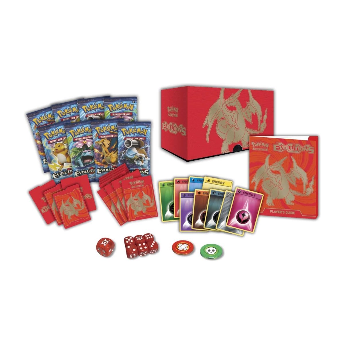 XY-Evolutions Elite Trainer Box (Mega Charizard Y)